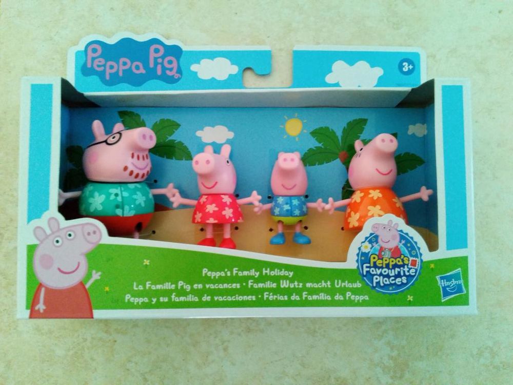 Figurines Pegga: La famille Pig en vacances (Neuves) Jeux / jouets