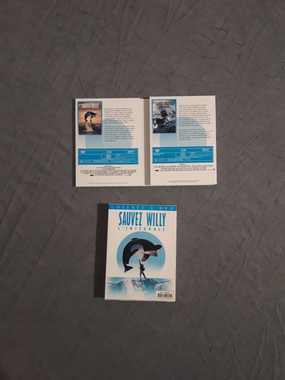 Coffret 3 Dvd "sauvez Willy 1, 2 &amp; 3 (la Poursuite)" DVD et blu-ray