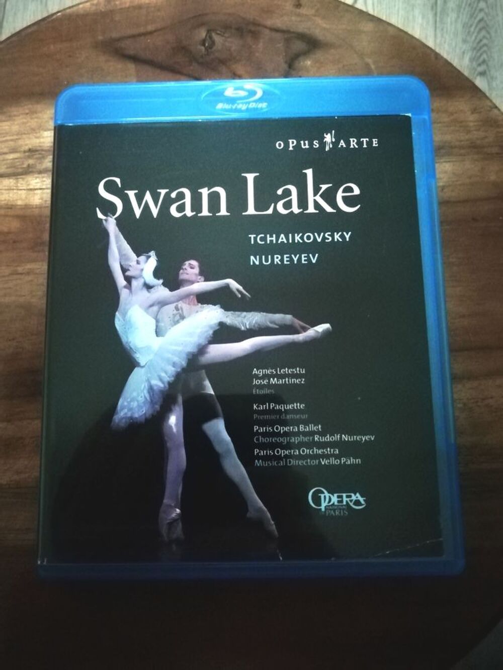 Swan Lake Blu-ray Le Lac des Cygnes Tchaikovsky Nureyev DVD et blu-ray