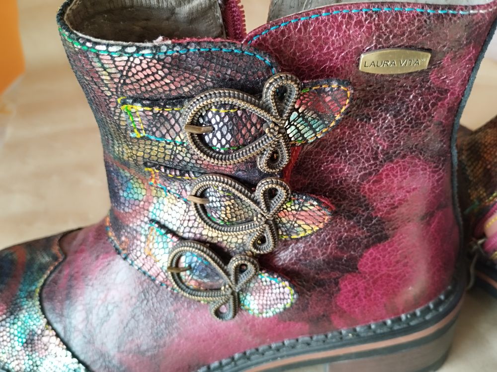 Bottines originales Laura Vita ? tr&egrave;s bon &eacute;tat Chaussures