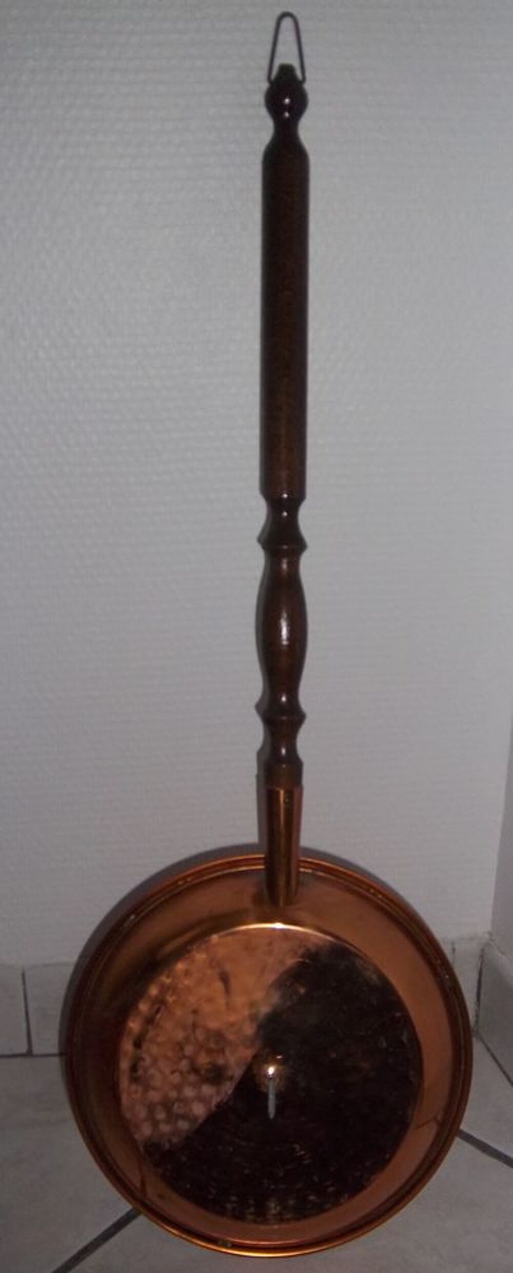 Bassinoire cuivre pour d&eacute;coration Décoration