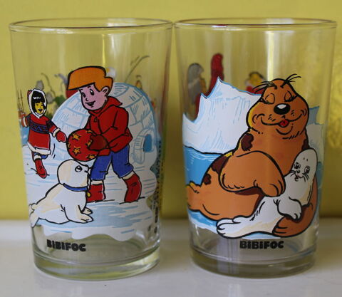 Verres � moutarde vintage BIBIFOC s�rie Tv R�cr� A2 10 Issy-les-Moulineaux (92)