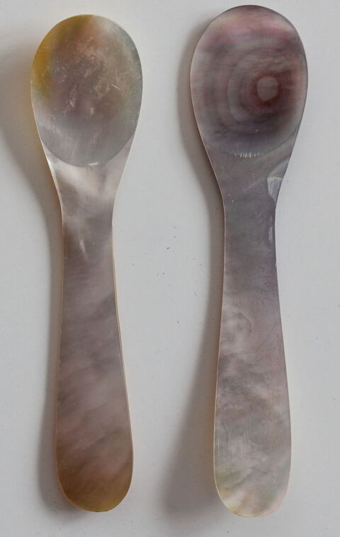 Cuill�res en nacre v�ritable 10 Issy-les-Moulineaux (92)