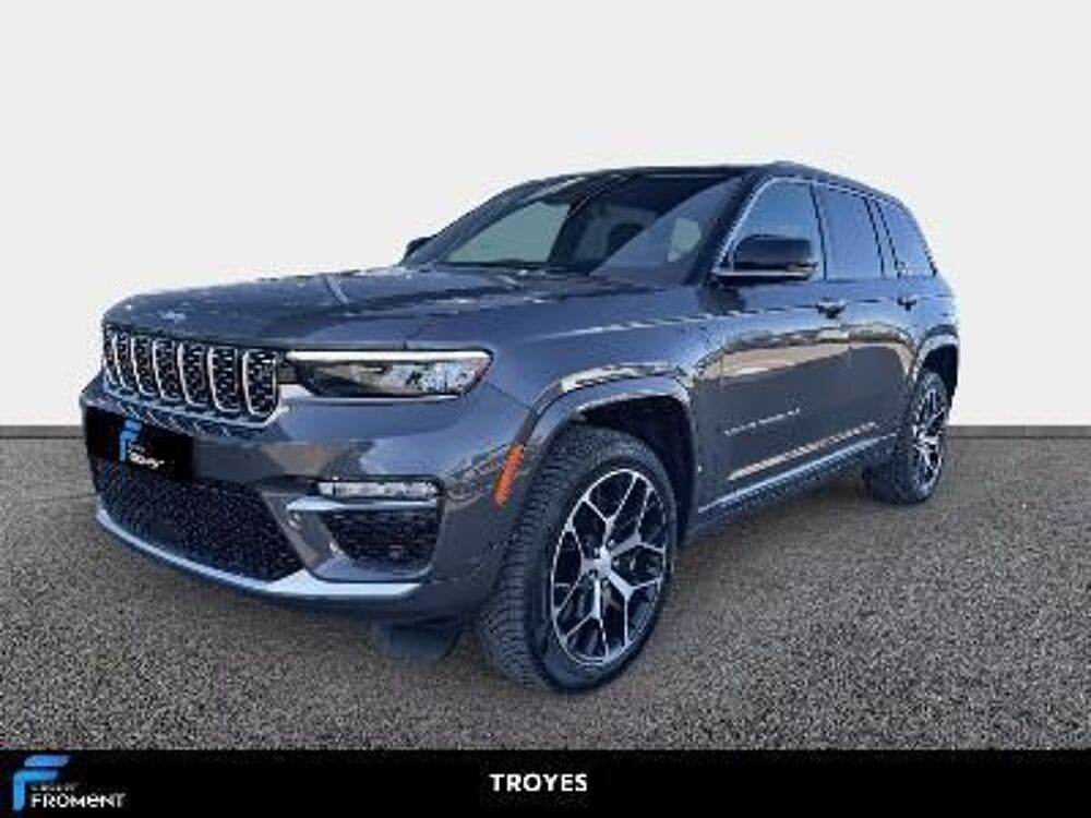 Grand Cherokee 4xe 2.0 T 380 ch PHEV 4x4 BVA8 Summit Reserve 2023 occasion 10600 Barberey-Saint-Sulpice