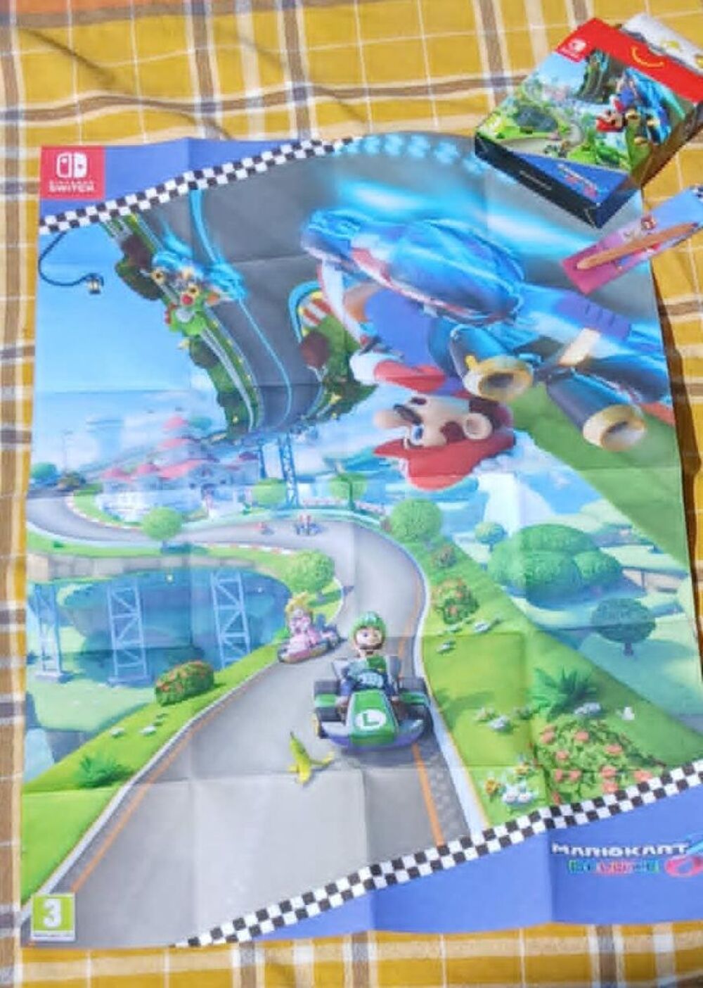Jeu Mario Kart n&deg; 3 : Mc Donalds' Ann&eacute;e 2024 - Neuf Jeux / jouets