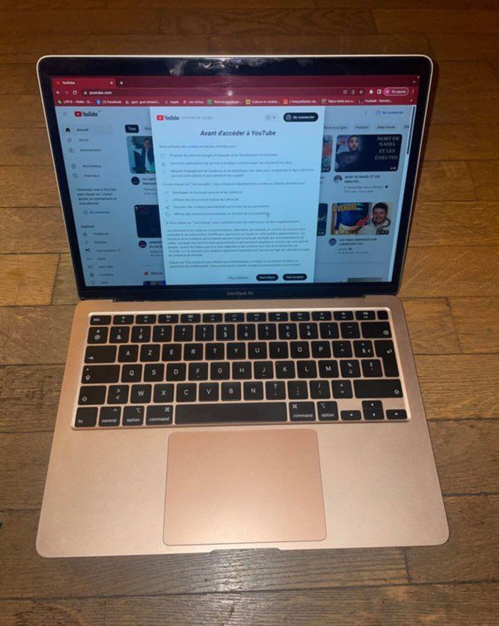 MacBook Air 2020 or rose Matériel informatique