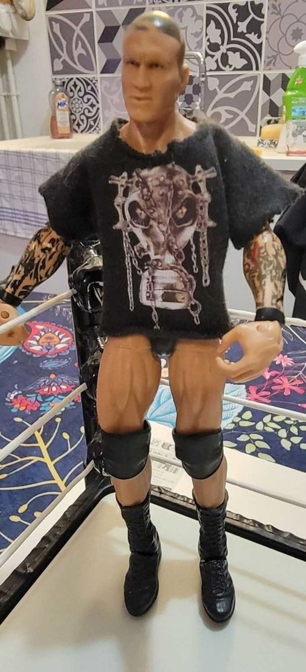 WWE Ensemble Ar&egrave;ne catcheurs RAW avec accessoires Jeux / jouets