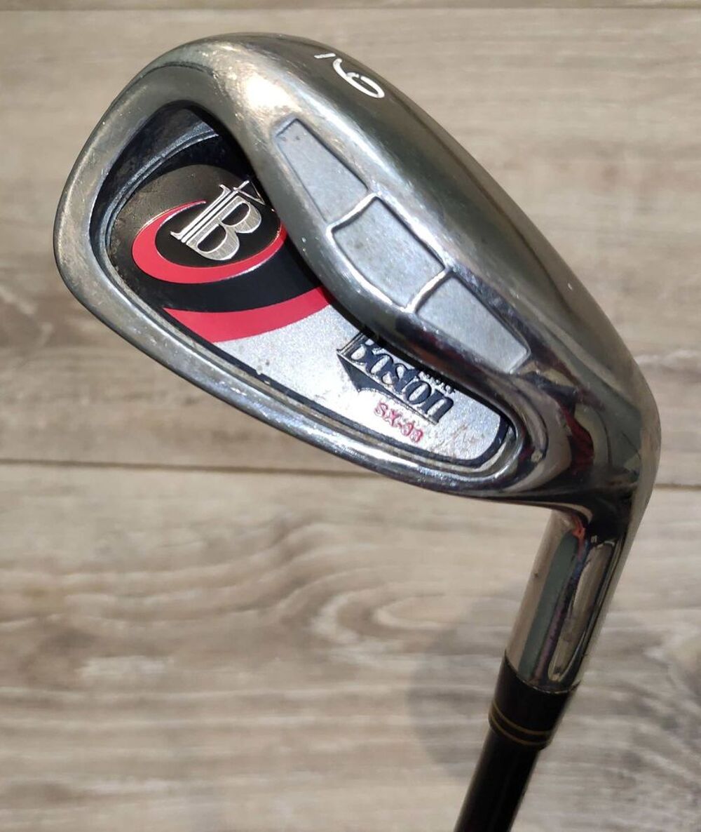 2 Fers de Golf 9&amp;Sandwedge Boston SX-88 en Graphite Homme Sports