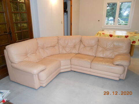 Canap d'angle cuir 300 Rumilly (74)