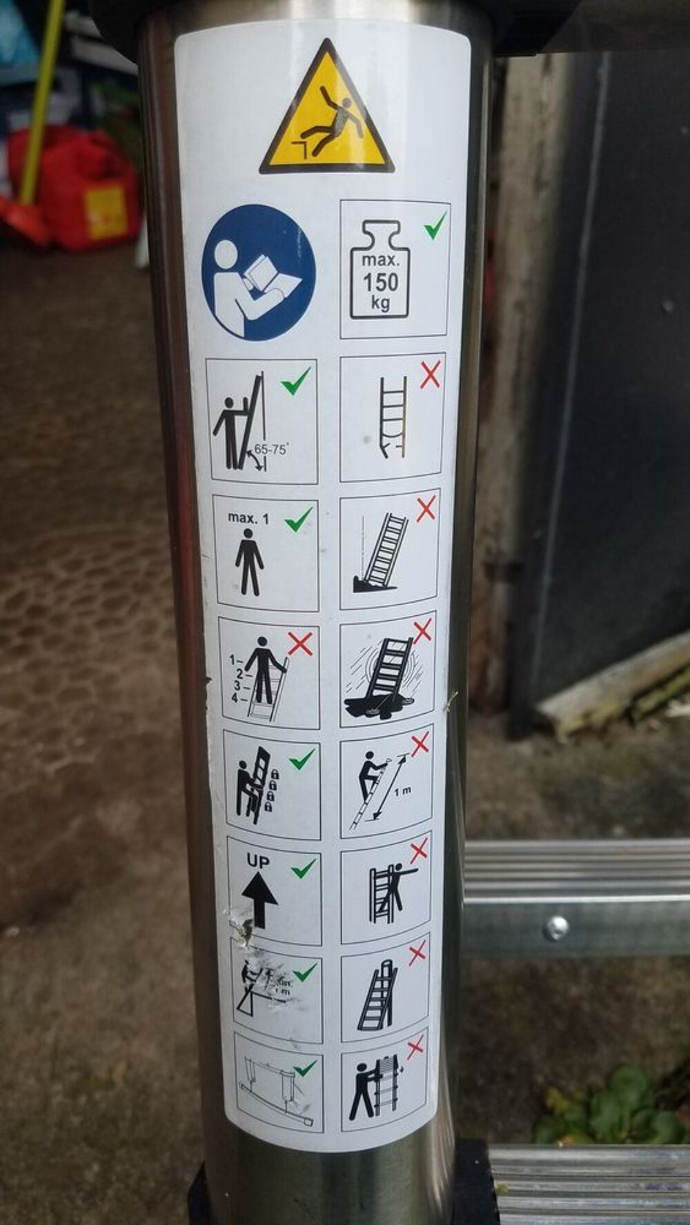 echelle telescopique de 5 metres Bricolage