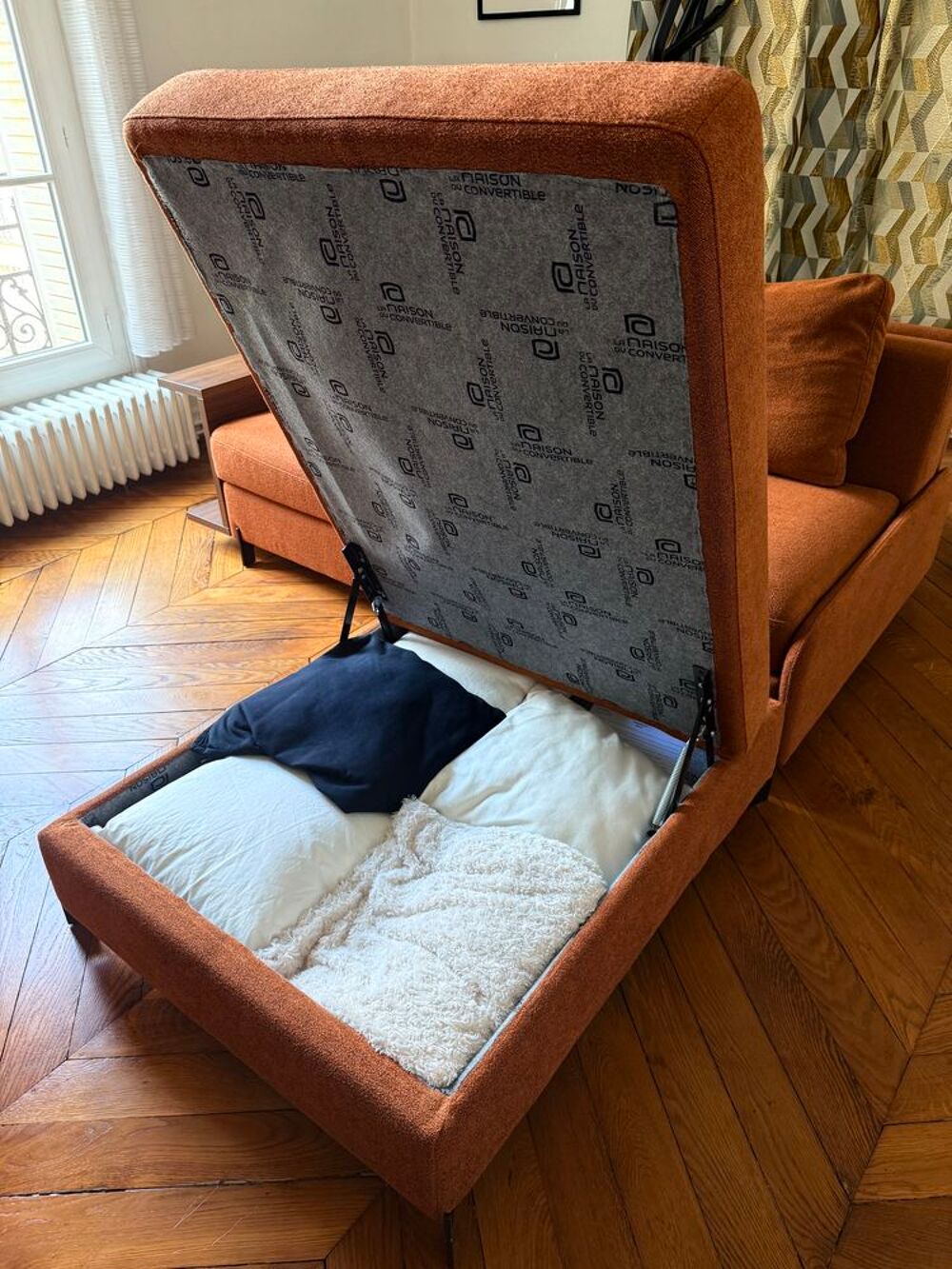 Canap&eacute; convertible droit Nelly (Maison du convertible) Meubles