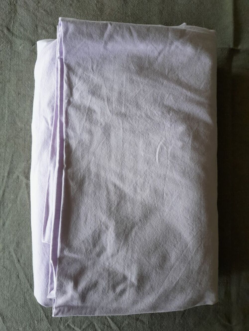 Drap-housse mauve 136 x 186 cm Mobilier enfants