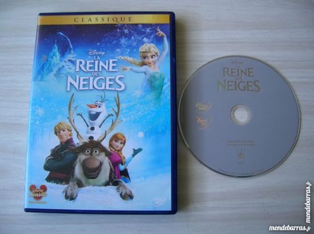 DVD LA REINE DES NEIGES - W. Disney N&deg;109 DVD et blu-ray