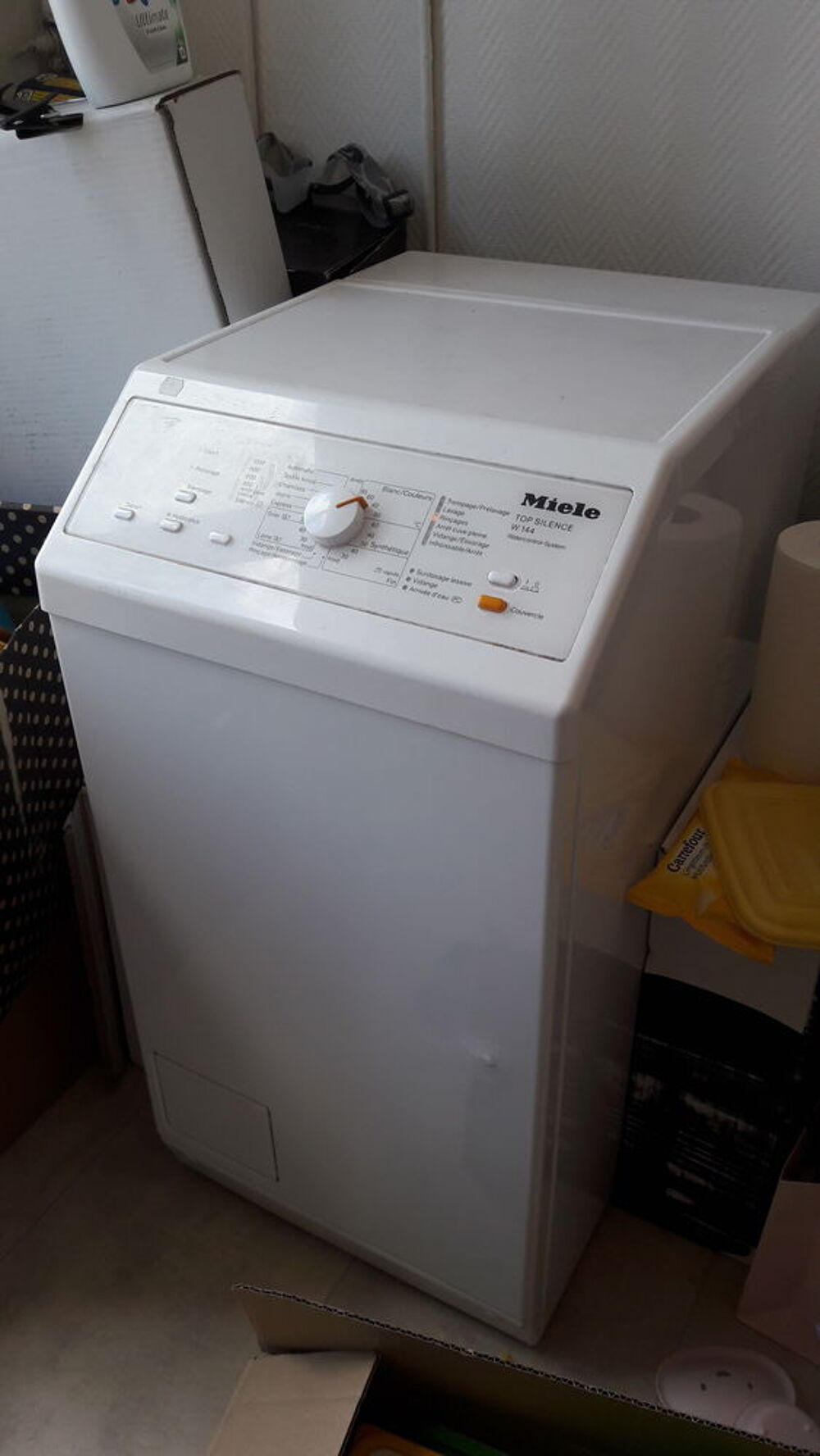 Machine &agrave; laver MIELE W144 Top Silence Electroménager