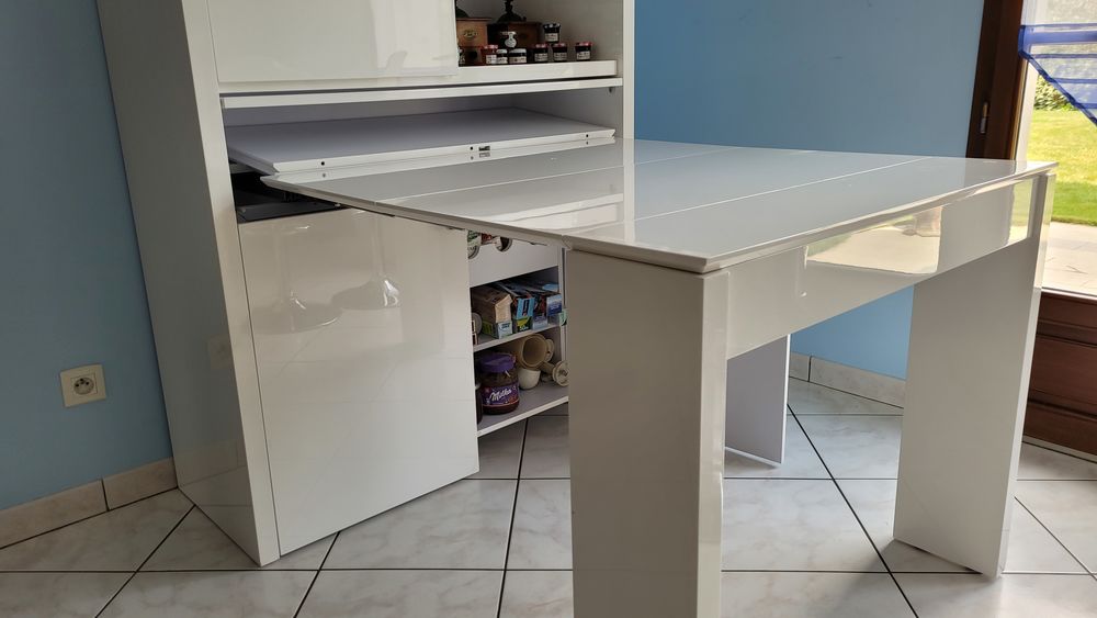 BUFFET AVEC TABLE INTEGREE Meubles