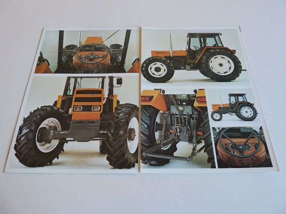 Prospectus tracteur RENAULT du 461S au 751S 