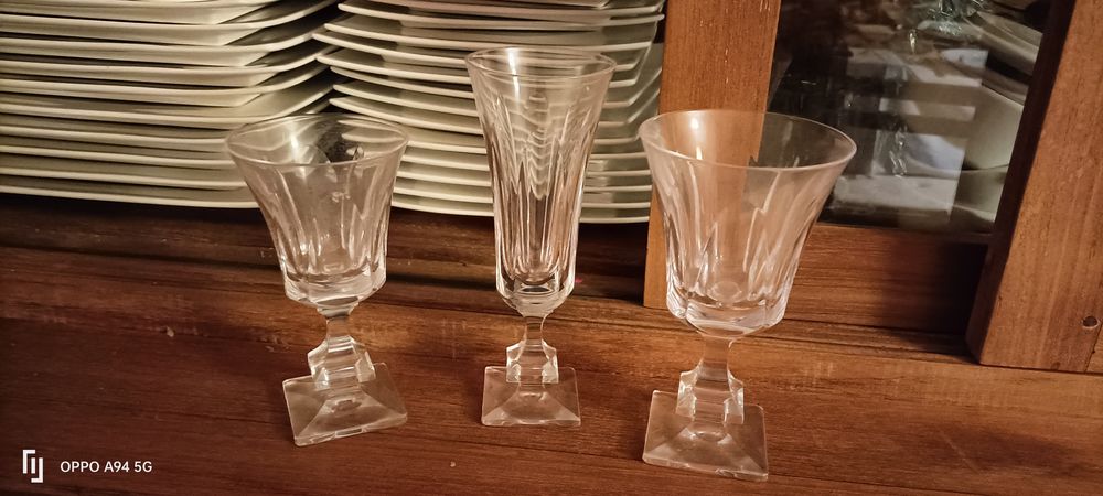 verres vins cristal de sevres Décoration
