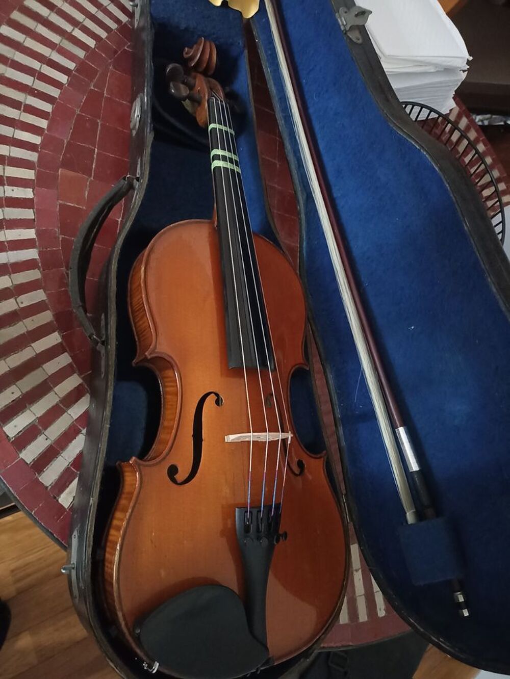 Violon restaur&eacute; Instruments de musique