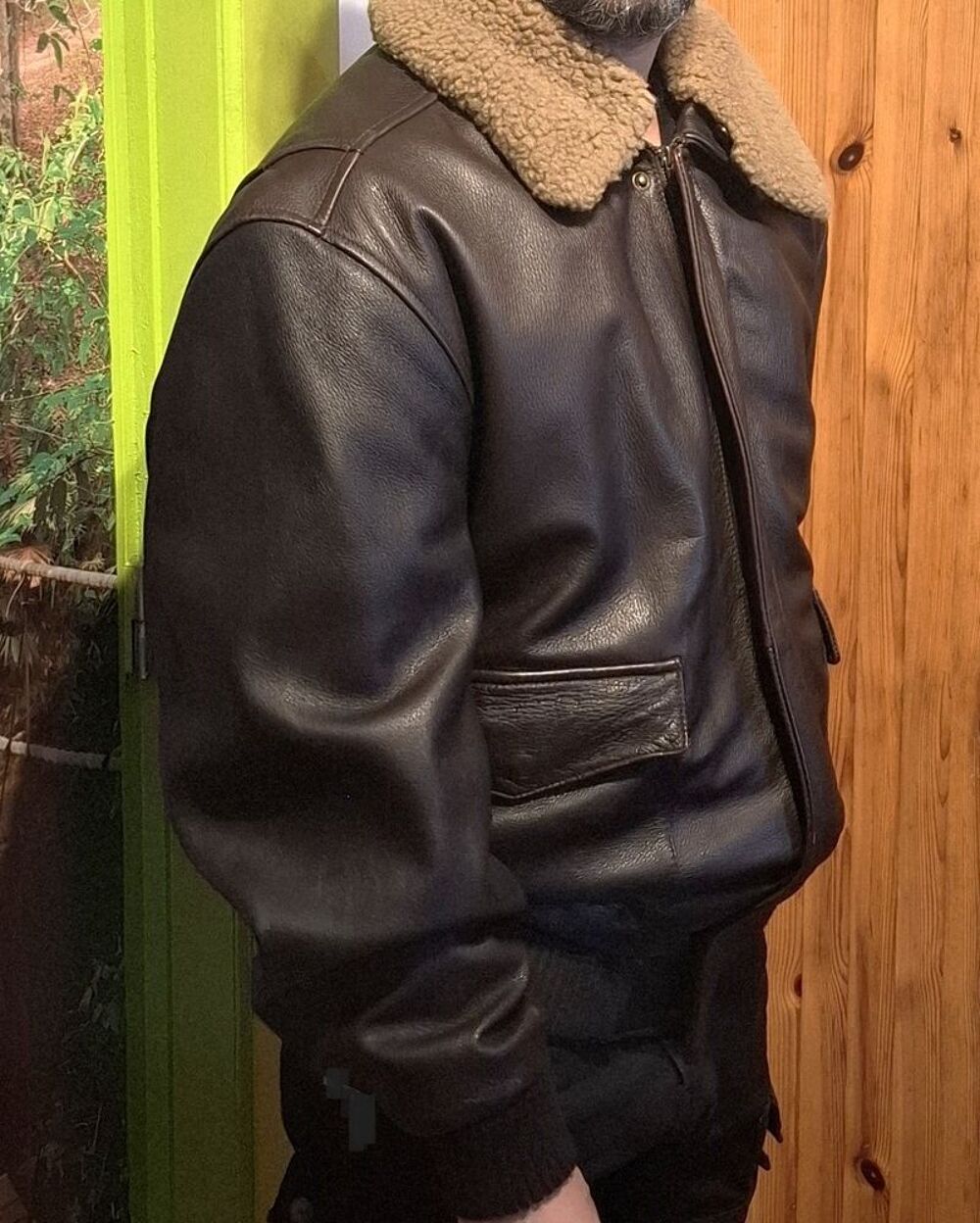 Blouson veste pilote Vêtements