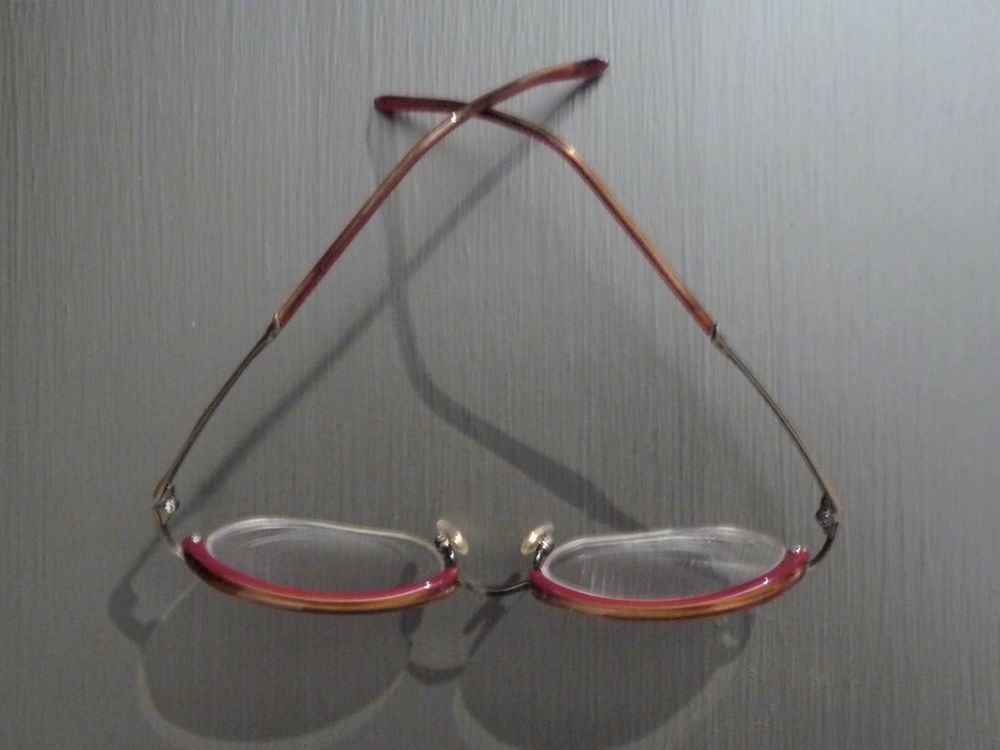 Monture/ Lunette de Vue Combin&eacute; M&eacute;tal Plastique Marron-Bada Bijoux et montres