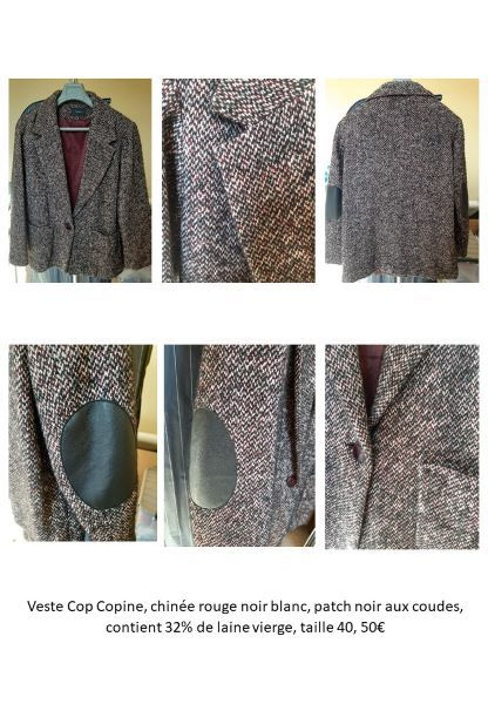 VESTE Cop Copine Vtements