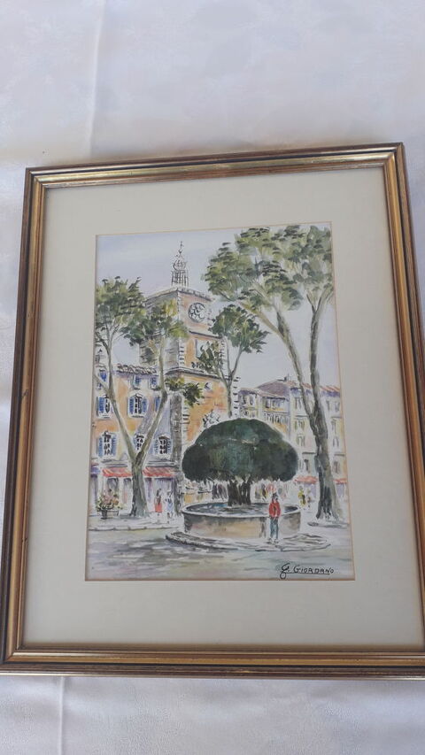 Aquarelle Fontaine moussue
40 Salon-de-Provence (13)