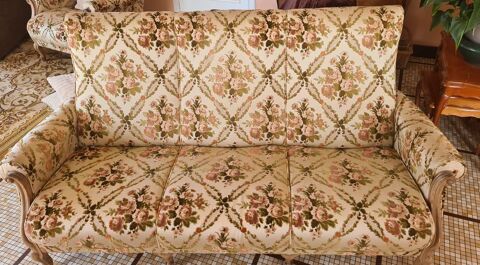 Canap 3 places et 2 fauteuils style rgence
0 Vironchaux (80)