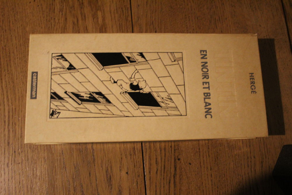 Coffret Tintin en noir et blanc - 9 volumes 10x13 collection Livres et BD