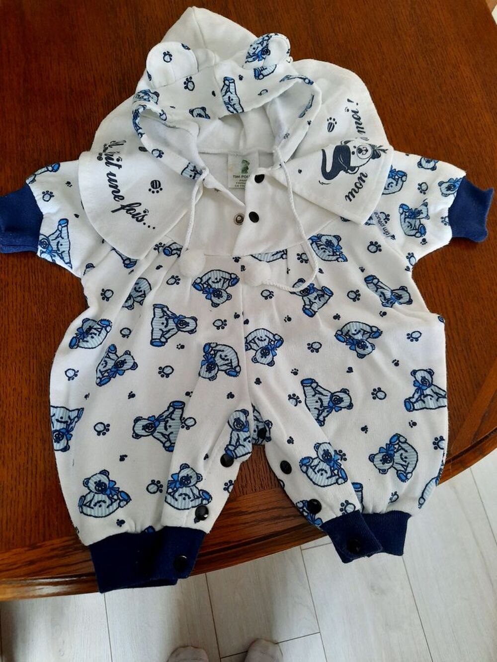 Pyjama grenouill&egrave;re Tim Pouce - 6-9 mois Vêtements enfants