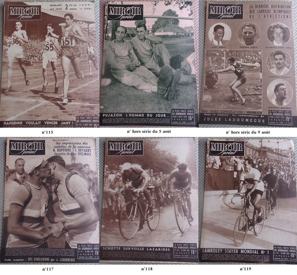 Miroir Sprint ann&eacute;e 1948 