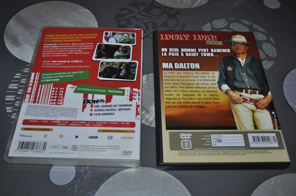 Lot de DVD avec entre autre &quot;Terence Hill&quot; DVD et blu-ray