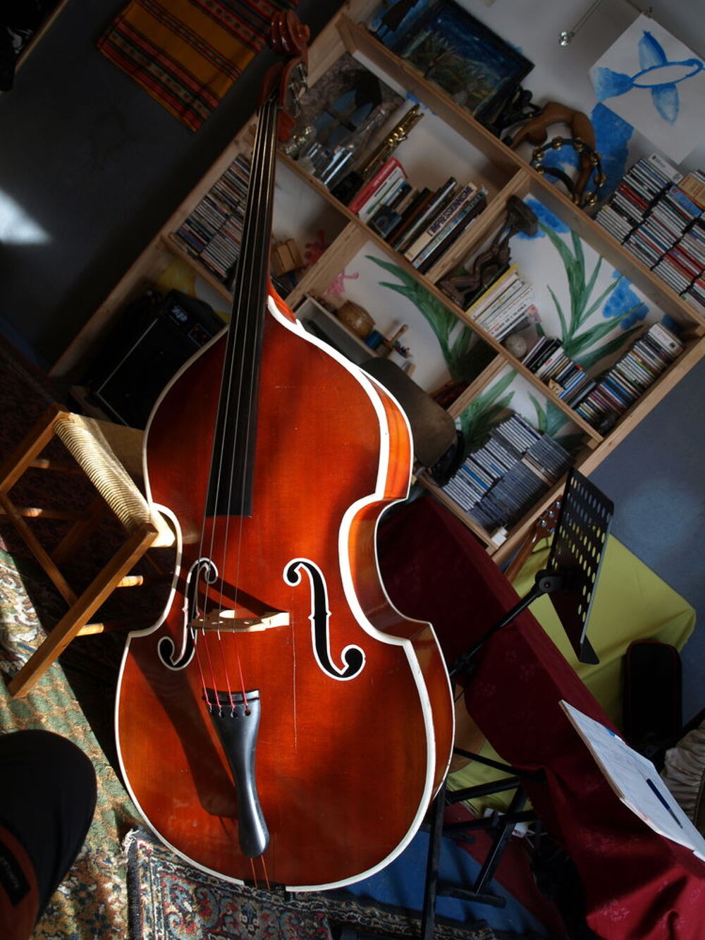 Contrebasse 4/4 de fabrication Allemande Instruments de musique