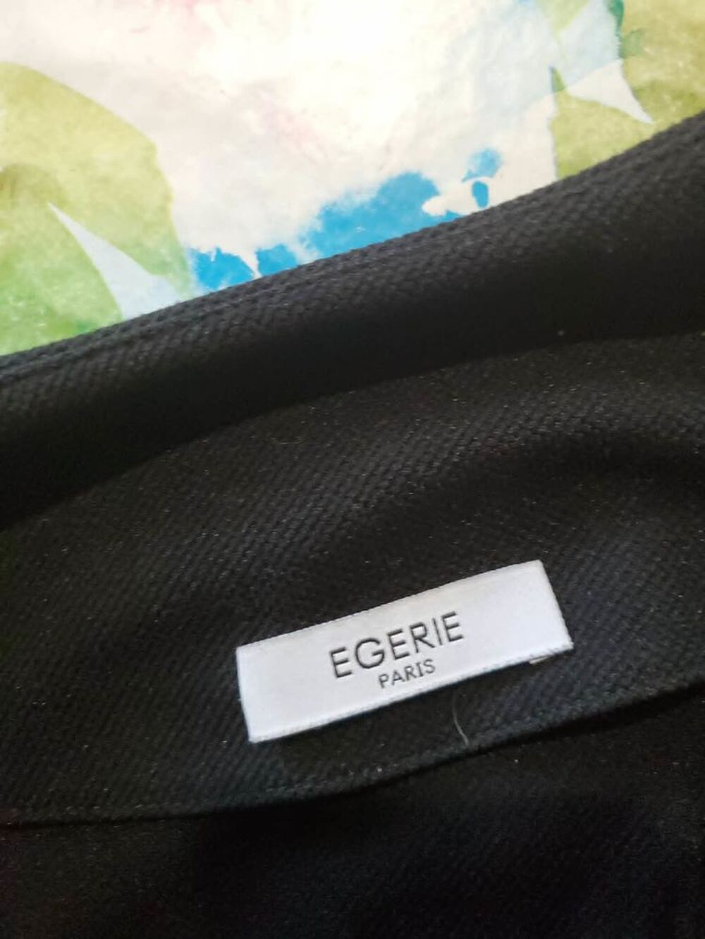 ROBE NOIRE MARQUE EGERIE T38 Vêtements