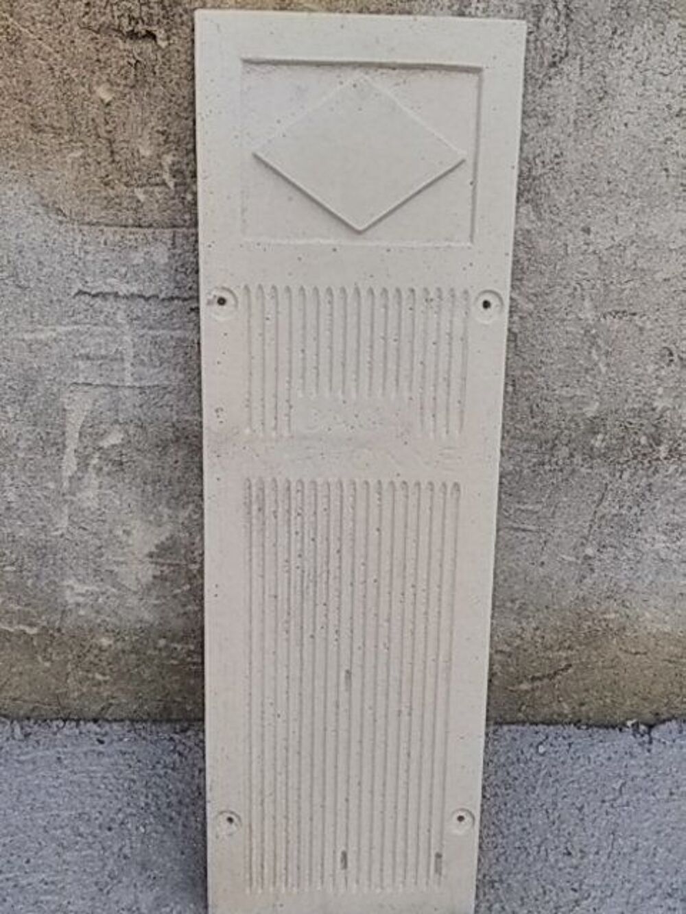 Plaque avant compteur d'eau DACCA (Narbonne) Bricolage