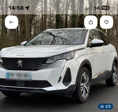 Peugeot 3008 BlueHDi 130ch S&S EAT8 Allure Pack 2021 occasion Les Essarts 85140
