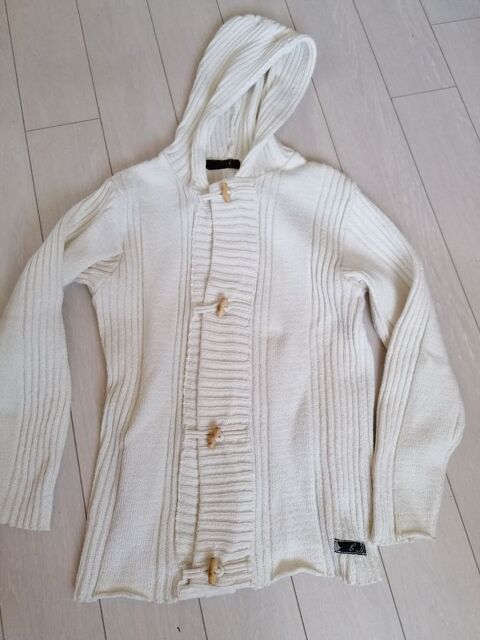 gilet/cardigan coton avec capuche 8 ragny (95)