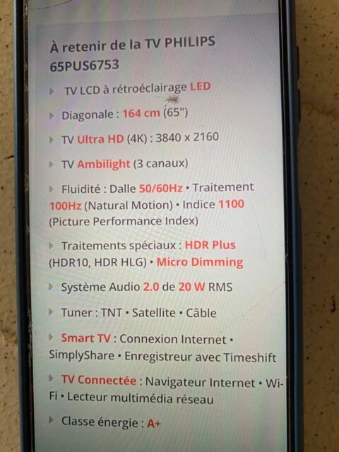 TV Philips 164cm 500 Beaucaire (30)