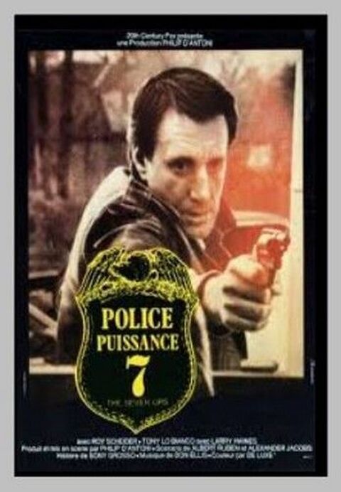 POLICE PUISSANCE 7 avec roy sheider 0 Malo Les Bains (59)