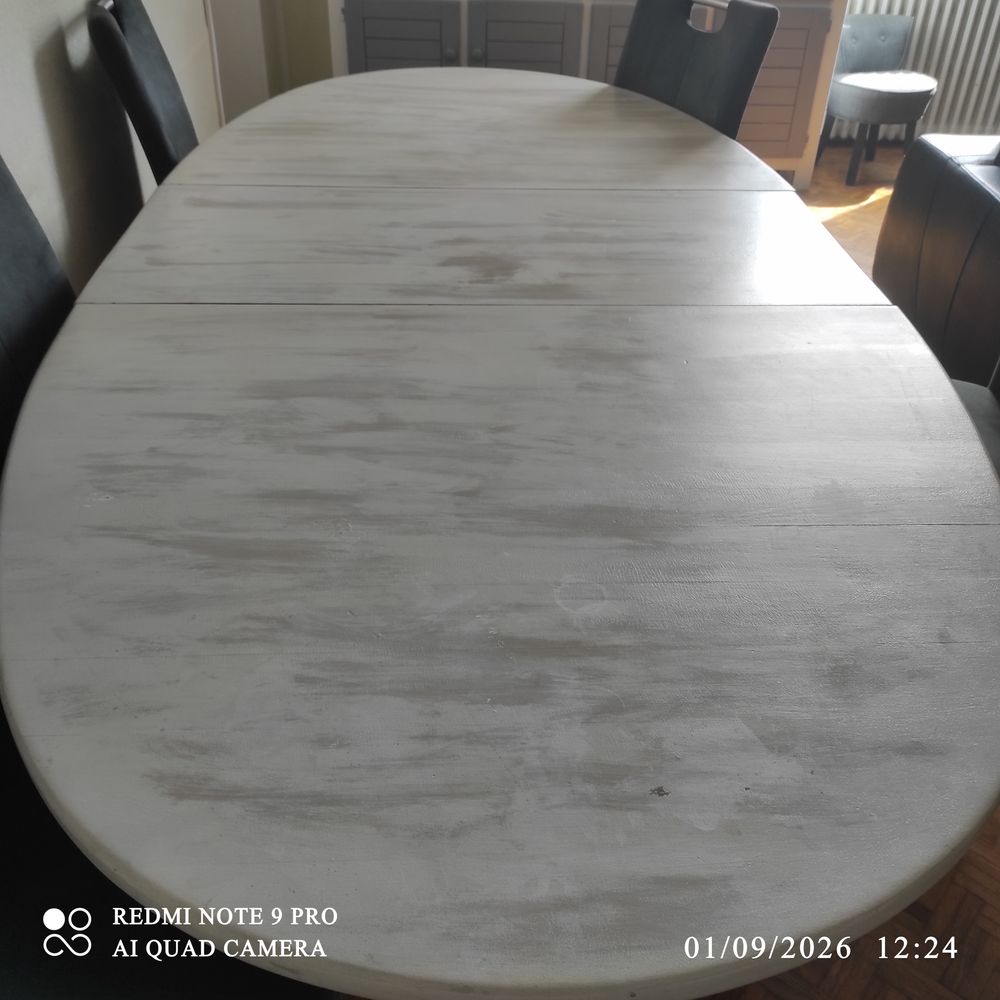 Table ovale de salle &agrave; manger Meubles