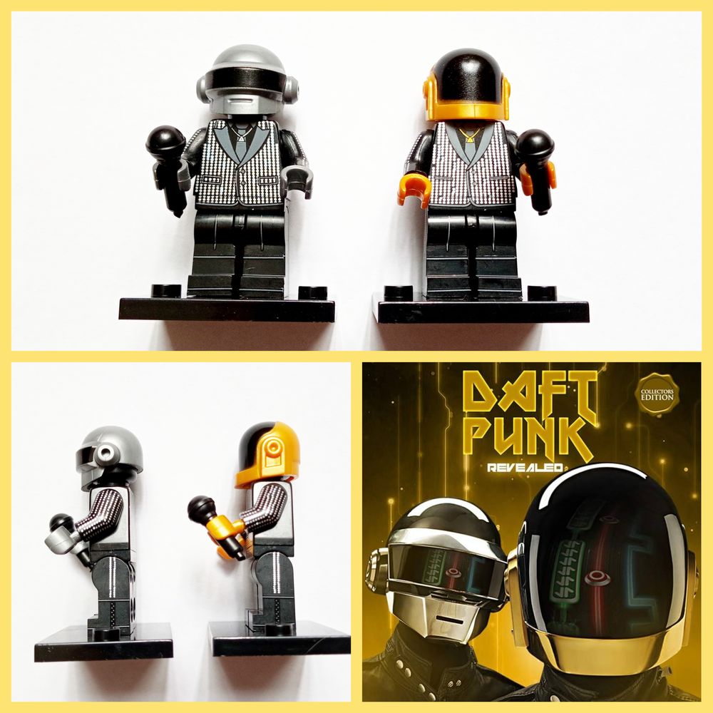 Lot 2 Figurines Daft Punk 