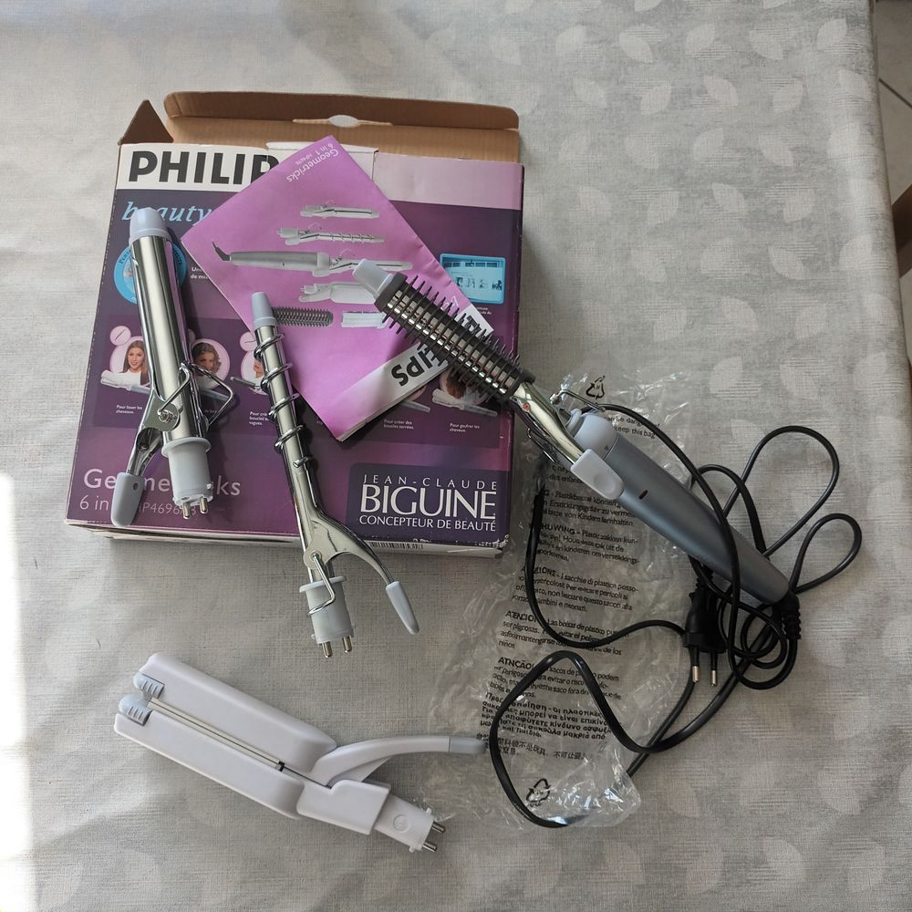 Fer &agrave; friser, boucler et lisser Philips Electroménager