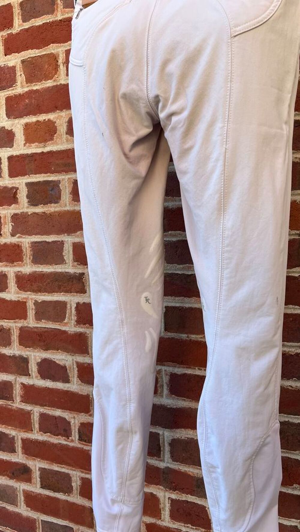 Pantalon d'&eacute;quitation blanc Time Rider Sports