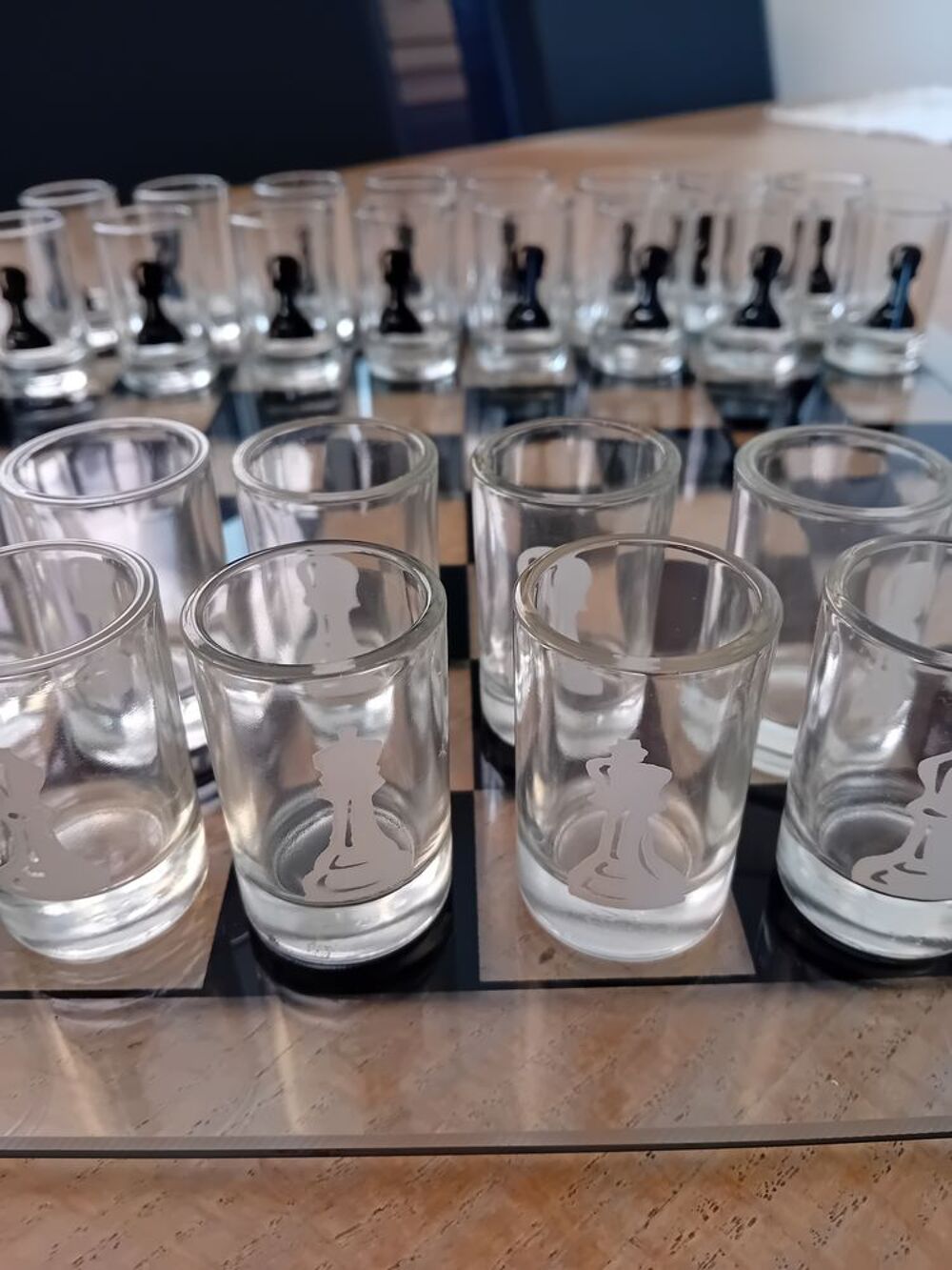 Jeu d'&Eacute;chec en verre Jeux / jouets