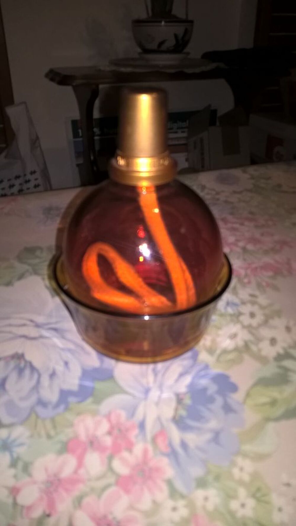 Ancienne lampe BERGER. Décoration