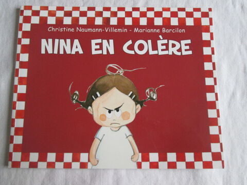 Livre illustr pour enfant - Nina en colre  6 Chauriat (63)