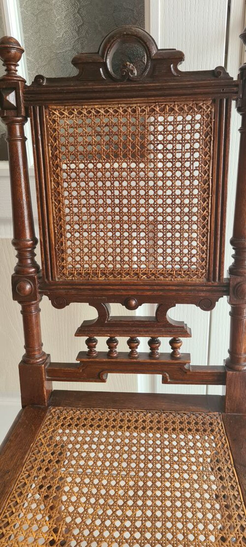 Chaise cann&eacute;e vintage Meubles