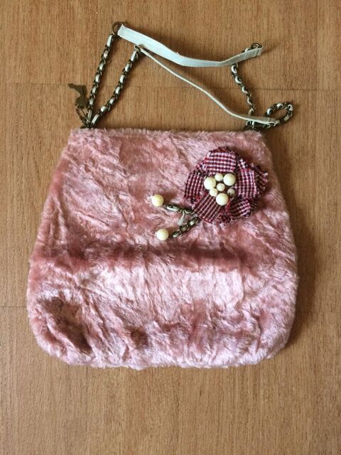 Sac  main Lollipops Fausse fourrure Rose 10 Vanves (92)