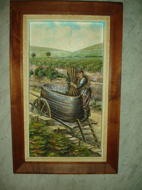 Tableau vendange pour caveau 80 Charnay-l�s-M�con (71)