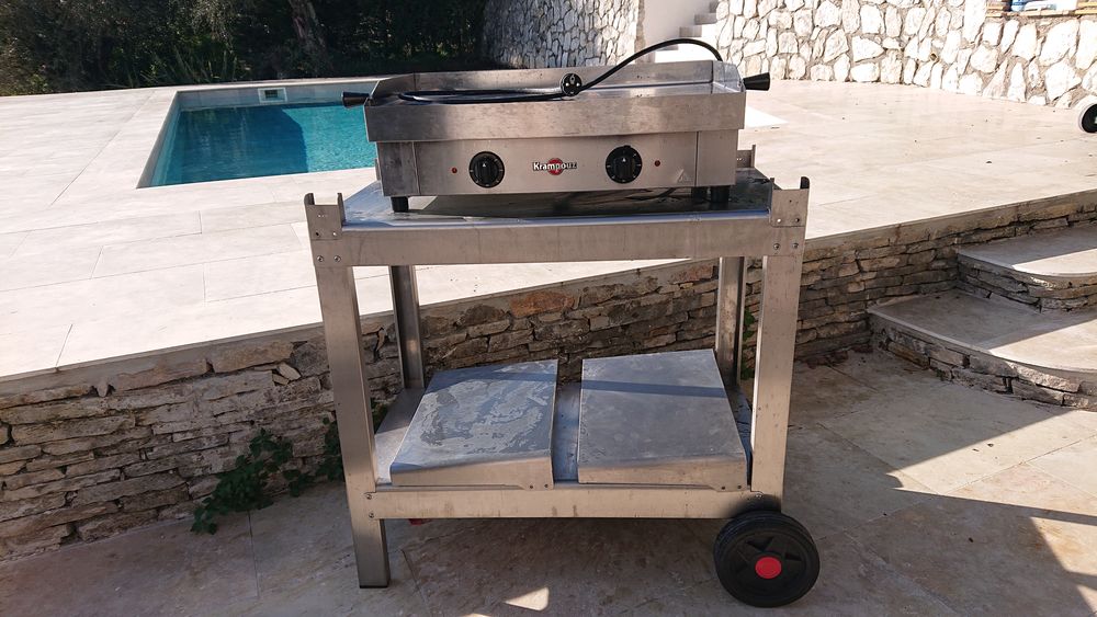 plancha &eacute;lectrique KRAMPOUZ Cuisine