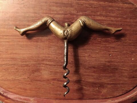 Ancien Tire-Bouchon Érotique XIXème Curiosa Corkscrew 1 Loches (37)